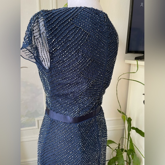 ANTHROPOLOGIE | ADRIANNA PAPPEL BEADED SEQUIN GOWN 💎 - Picture 7 of 11